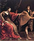 Guido Reni Joseph and Potiphars' Wife painting